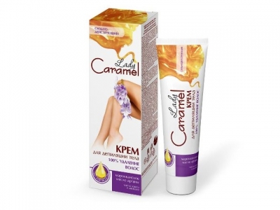 Крем для депиляции в ассортим. 100 мл Caramel Lady