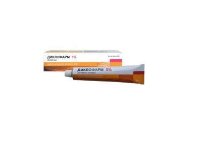 Диклофарм гель 5% 50 гр.