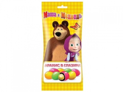Арахис в глазури Маша и Медведь