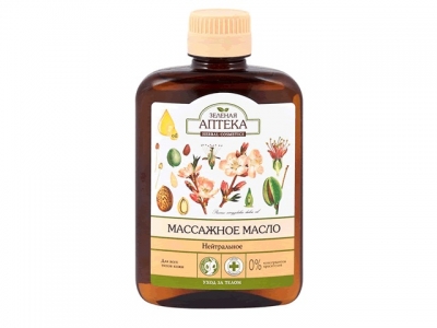 Зеленая аптека масло массажное в ассортименте 200мл