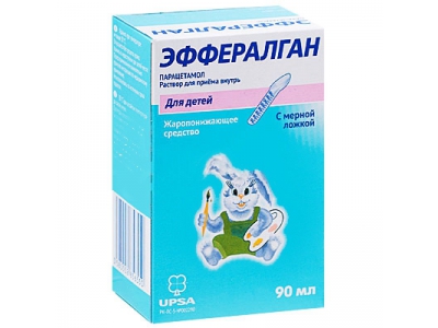 Эффералган раствор для приема внутрь 90 мл