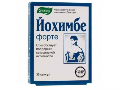 Йохимбе 200мг №30 капс
