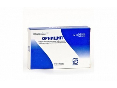 Орницип таблетки №10