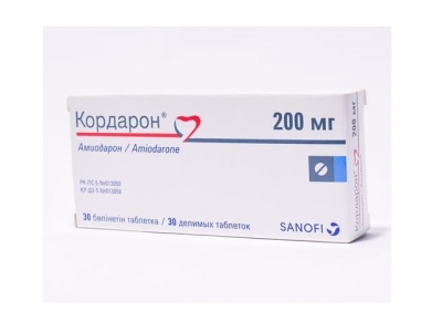 Кордарон® 200 мг№30 таблетки