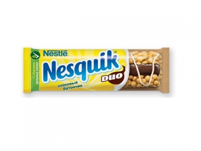 Несквик злаковый батончик 43 гр DUO