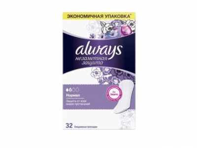 Прокладки always Незаметная защита Нормал №32