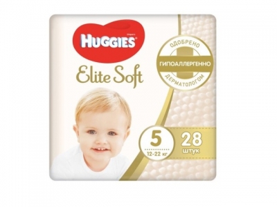 Подгузники Huggies Elte Soft 5 (12-22 кг) №28
