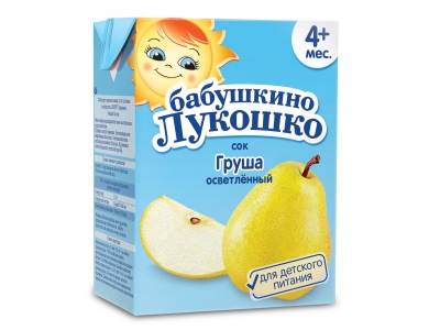 Бабушкино Лукошко сок груша 200,0