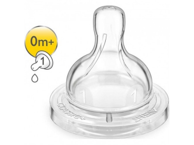 Avent соска №2 силикон для новорожд. Классик