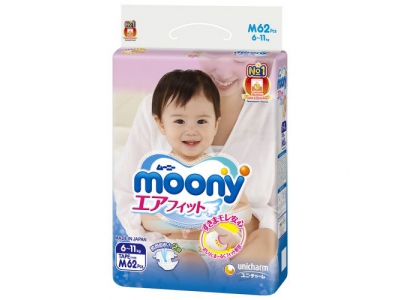 Подгузники Moony M (6-11 кг) №62