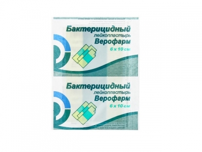 Лейкопластырь 6 х 10 см Верофарм