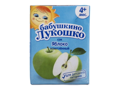 Бабушкино Лукошко Сок яблоко осветленный 200,0