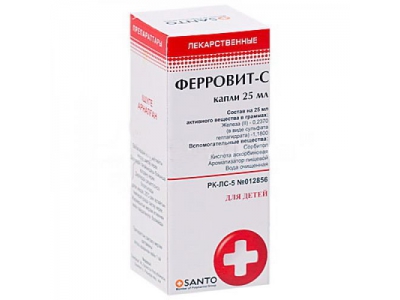 Ферровит -С капли  25 мл