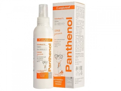 Спрей Panthenol Compliment детский 3+ при солнеч и термич ожогах  150 мл