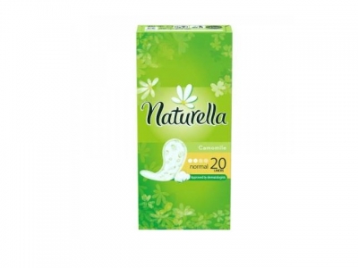 Ежедневные прокладки с ромашкой 20 шт, Naturella Camomile Normal