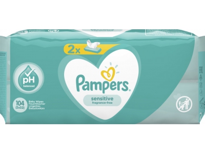 Салфетки влажные Pampers fresh clean  №104