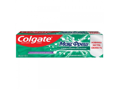 Colgate Зубная паста Макс Фреш нежная Мята 100 мл 