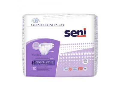 Подгузники д/взр. Super Seni Medium (75-110 см) №10