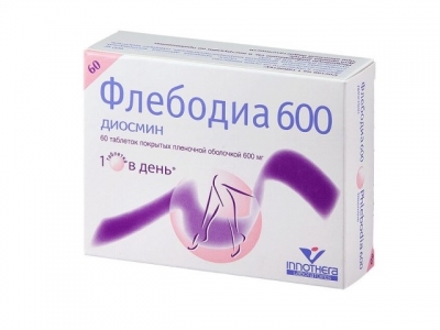 Флебодиа таблетки 600 мг №60