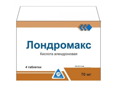 Лондромакс 70мг №4 табл