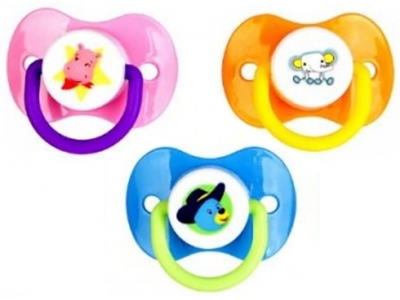 Пустышка Бусинка силиконовая 0-6m