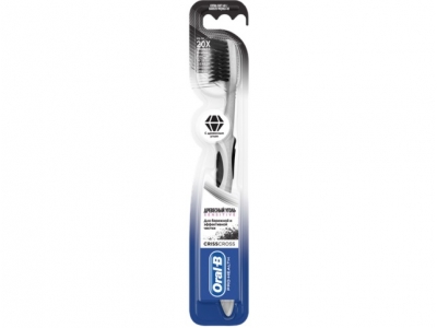 ОралБ Зубная щетка древесный уголь экстрамягкая