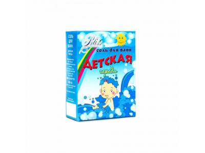 Соль  д/ванн детская Bliss 450гр