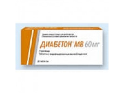 Диабетон® МR 60 мг таблетки №30