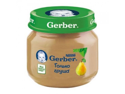 Пюре Gerber Груша 80 г