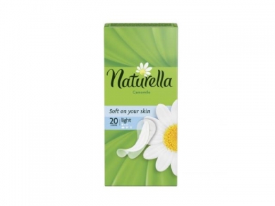 Ежедневные прокладки с ромашкой 20 шт, Naturella Camomile Light