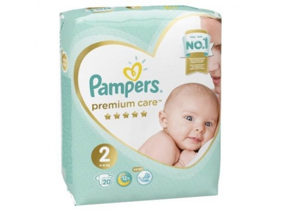 Подгузники Pampers Premium Care 2 (4-8 кг) №20
