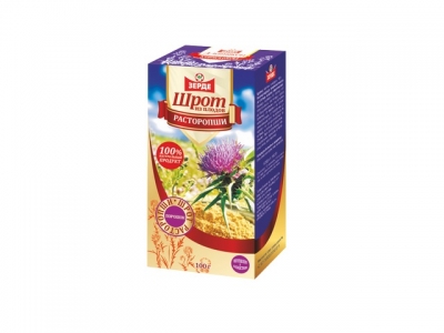 Расторопши шрот 100 гр, Зерде