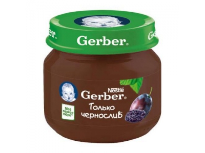 Гербер пюре Чернослив 80 г