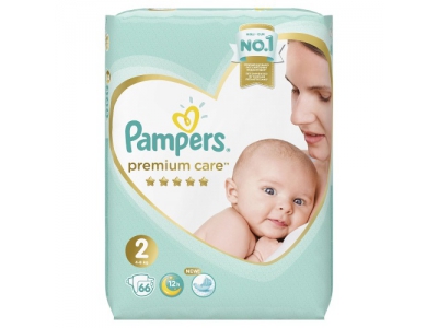 Подгузники Pampers Premium Care 2 (4-8 кг) №66