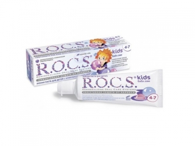 ROCS Детская зубная паста 
