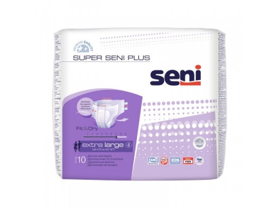 Подгузники д/взр. Super Seni Extra large (130-170см) №10