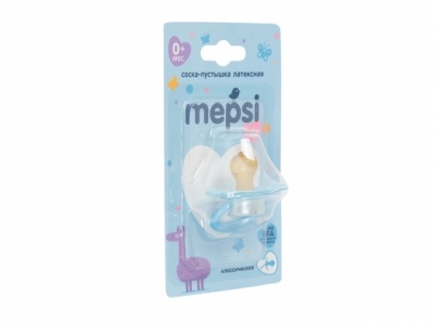 Соска - пустышка  Mepsi лат. классическая 0+