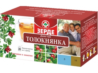 Толокнянка №20, фито-чай, Зерде
