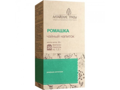Ромашка Алтайские травы фито-чай 1,5 №20