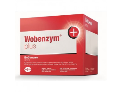 Вобэнзим Плюс №200 таб
