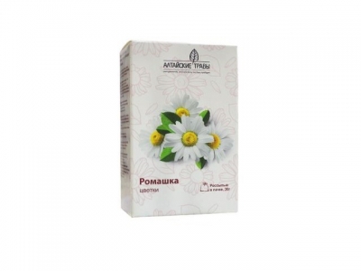 Ромашка цветки 30 гр, Алтайские травы