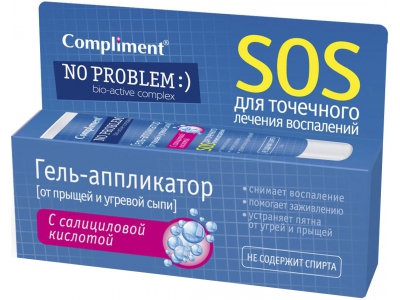 Гель-аппликатор Complement No Problem с салиц. к-той 25,0