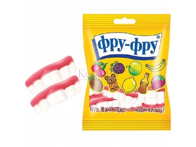 Фру-Фру мармелад жевательный Зубки 30 г