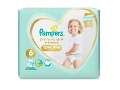 Памперс трусики Premium care pants 31 разм.6