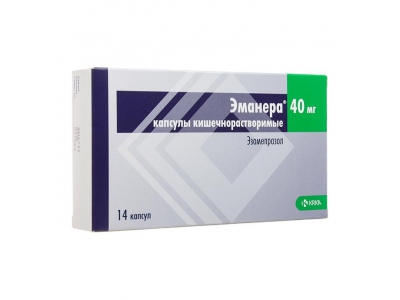 Эманера® 40 мг №14