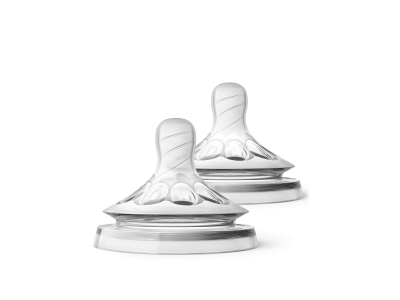 Avent соска силикон №2 Натурал медленный поток