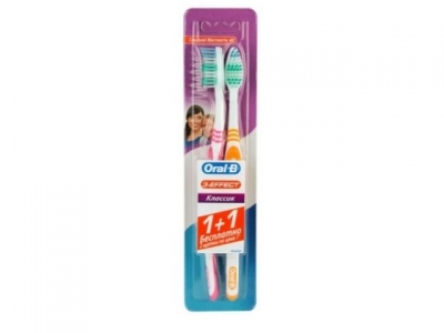 Орал Б Зубная щетка Классик 2 шт.