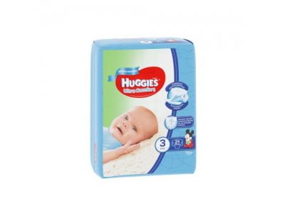 Подгузники Huggies Ultra Comfort для мальчиков 3 (5-9 кг) №21