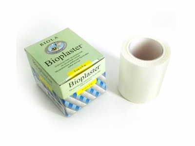 Лейкопластырь Bioplatax 5см*5м на нетканой  основе