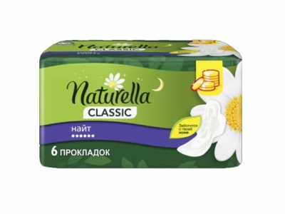 Прокладки Naturella  классик Найт прокладки №6